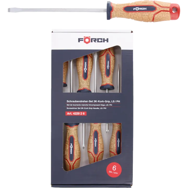 SET DE TOURNEVIS MANCHE TRICOMPOSANT LIEGE - LS/PH - REF: SAV4229 2 6