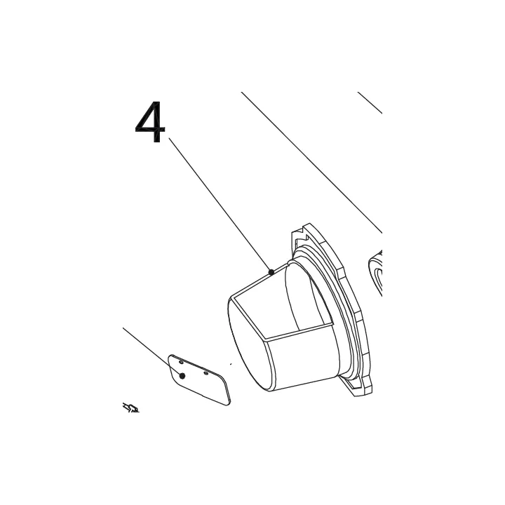 SUPPORT DE FILTRE A AIR POUR ASPIRATEUR A MAIN SANS FIL PARKSIDE - REF: 91106261DEM