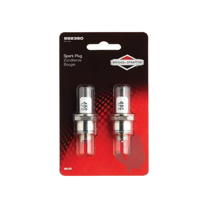 JEU DE BOUGIES BRIGGS & Sratton 992300 X 2