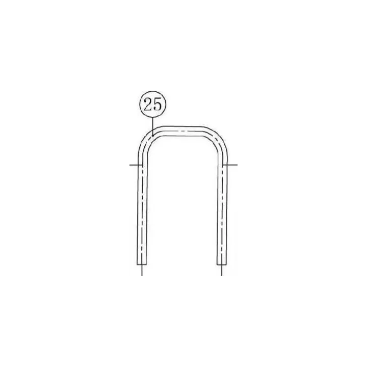 TUBE EN U DE  FGH 750 A1/B2