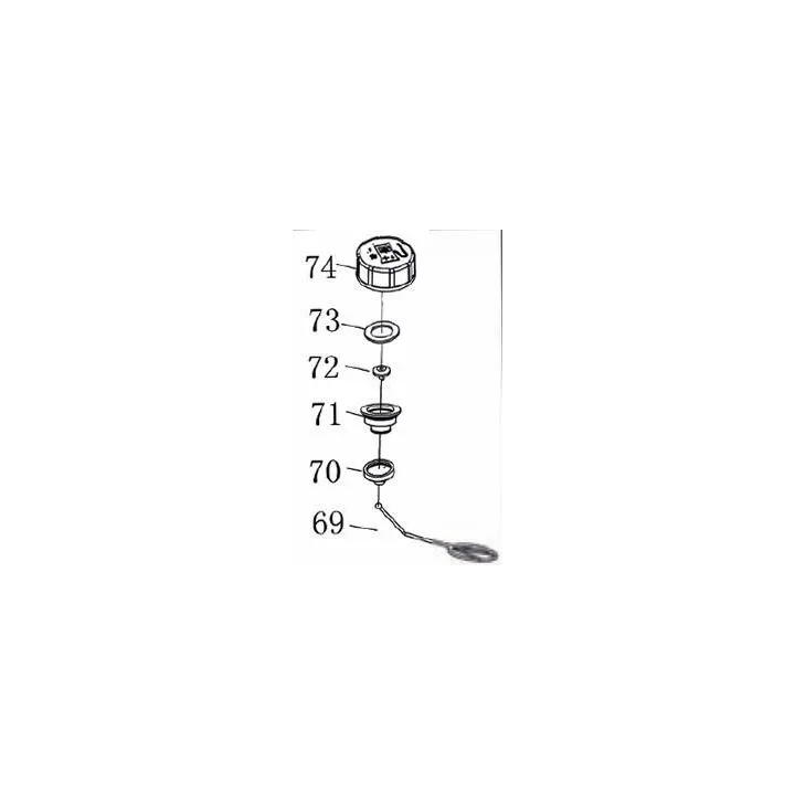 BOUCHON DE RESERVOIR POUR FBS 25 A1