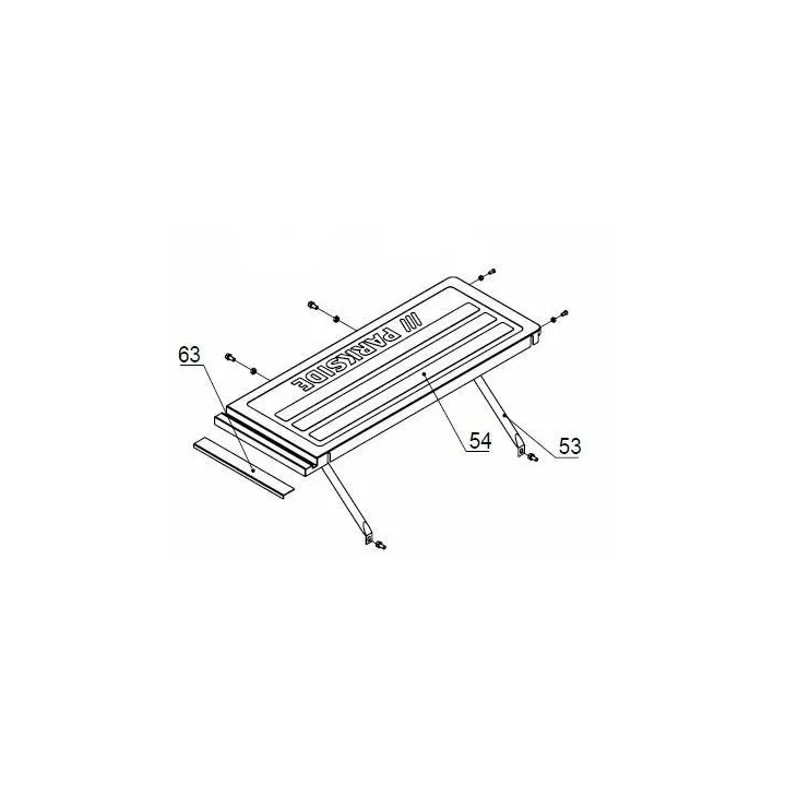 TABLE D'EXTENSION GAUCHE POUR SCIE SUR TABLE