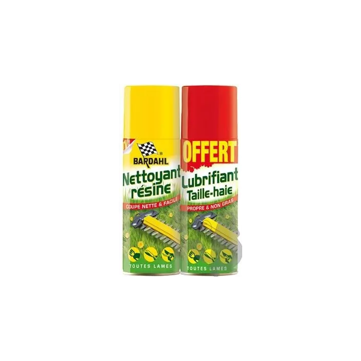 AEROSOL ANTI RESINE ET LUBRIFIANT - 2 x 200ml