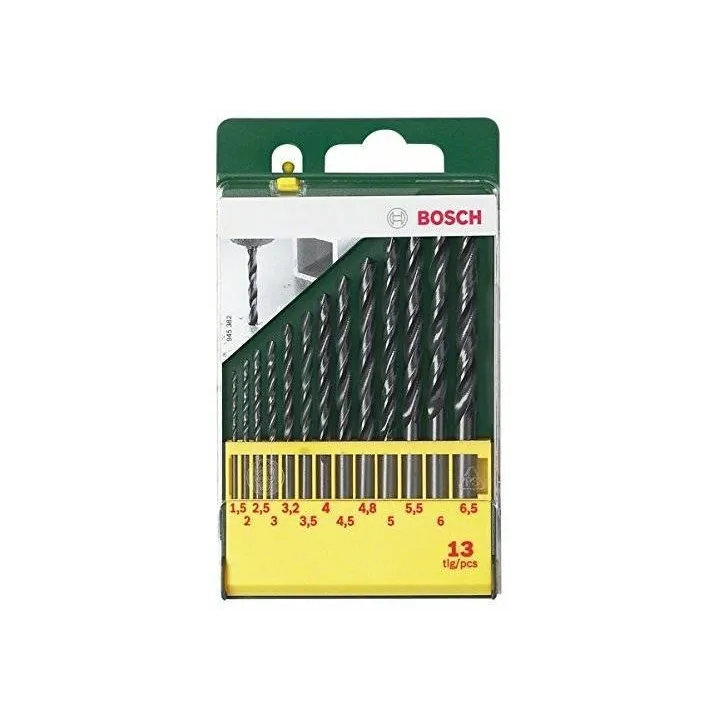 SET DE FORETS POUR LE METAL HSS 13 PIECES BOSCH