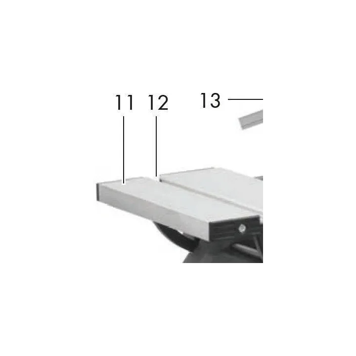 TABLE DE PONÇAGE DE LA PONCEUSE PTSG 140 B2