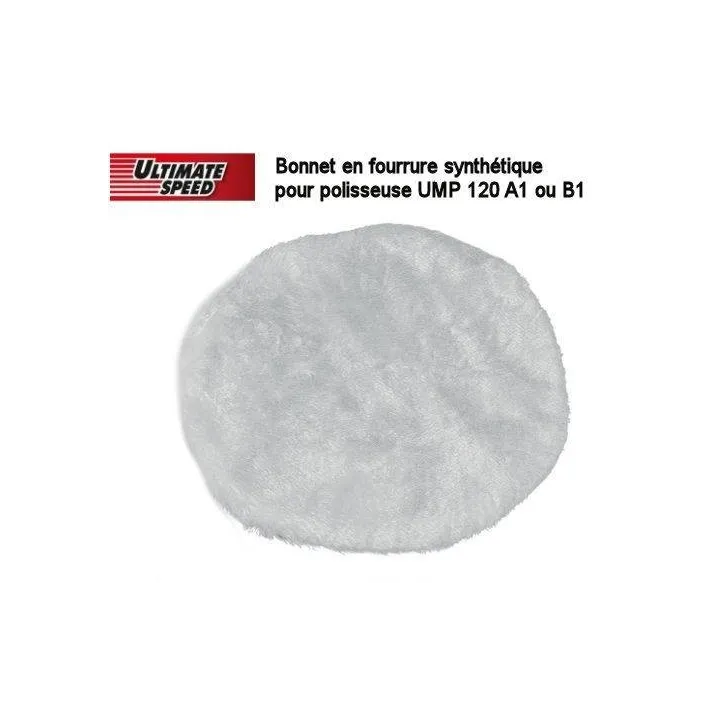 BONNET EN FOURRURE SYNTHETIQUE POUR POLISSEUSE ULTIMATE SPEED