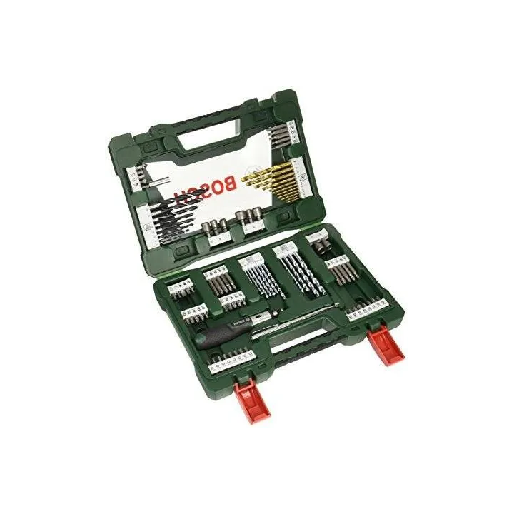 Bosch 2607017195 V-Line Coffret de 91 Outils de perçage/vissage