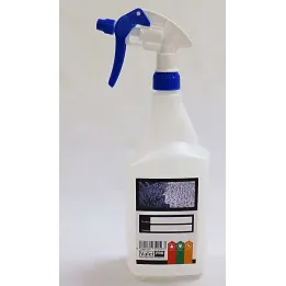BOUTEILLE DE PULVÉRISATION EN PLASTIQUE 1L - TRIGGER RÉSISTANT AUX PRODUITS CHIMIQUES