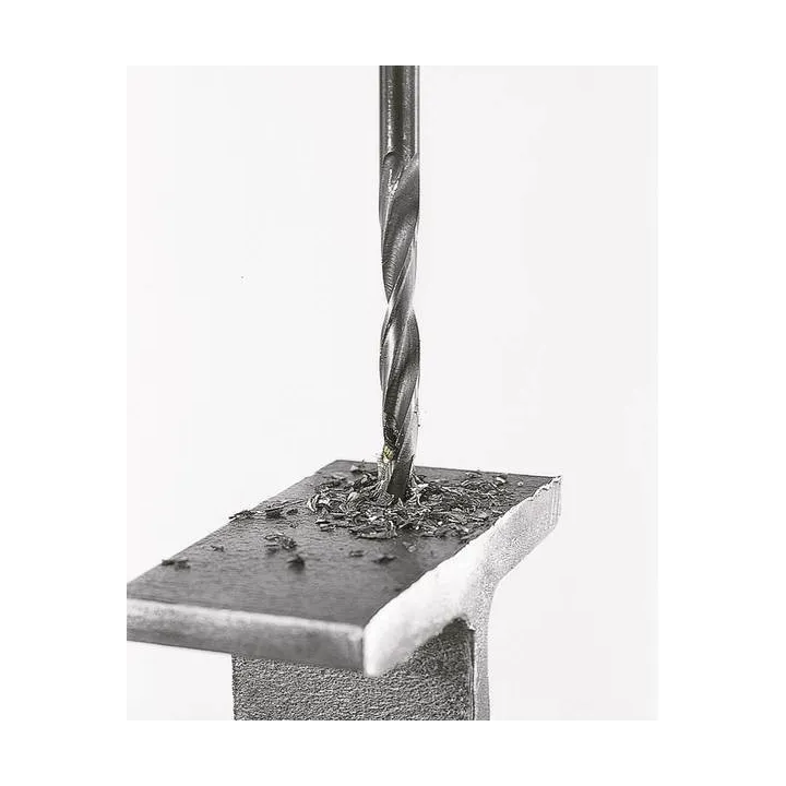 Jeu de forets pour le métal 6 pièces Wolfcraft HSS laminé au rouleau tige cylindrique