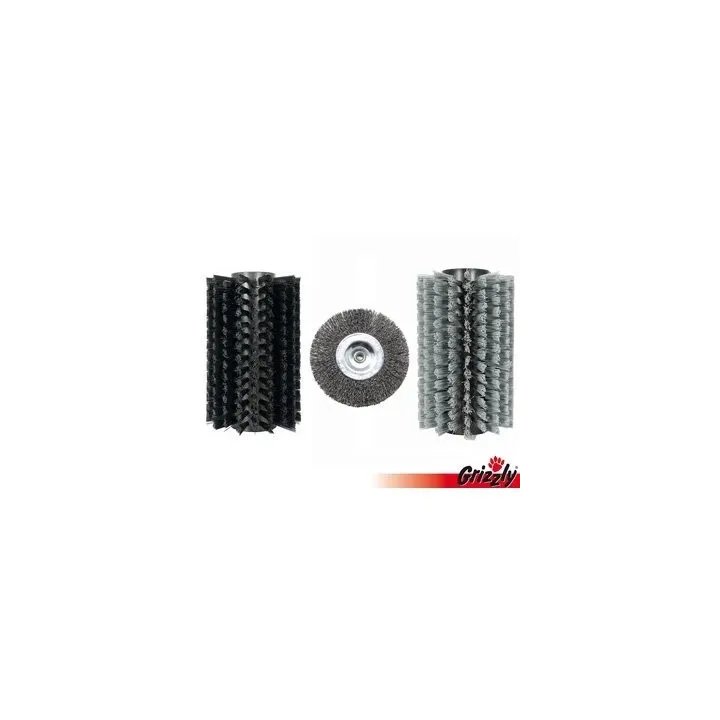 BROSSE DE NETTOYAGE UNIVERSELLE ELECTRIQUE ERB 550 Set pour pierre, béton, bois, WPC, joints