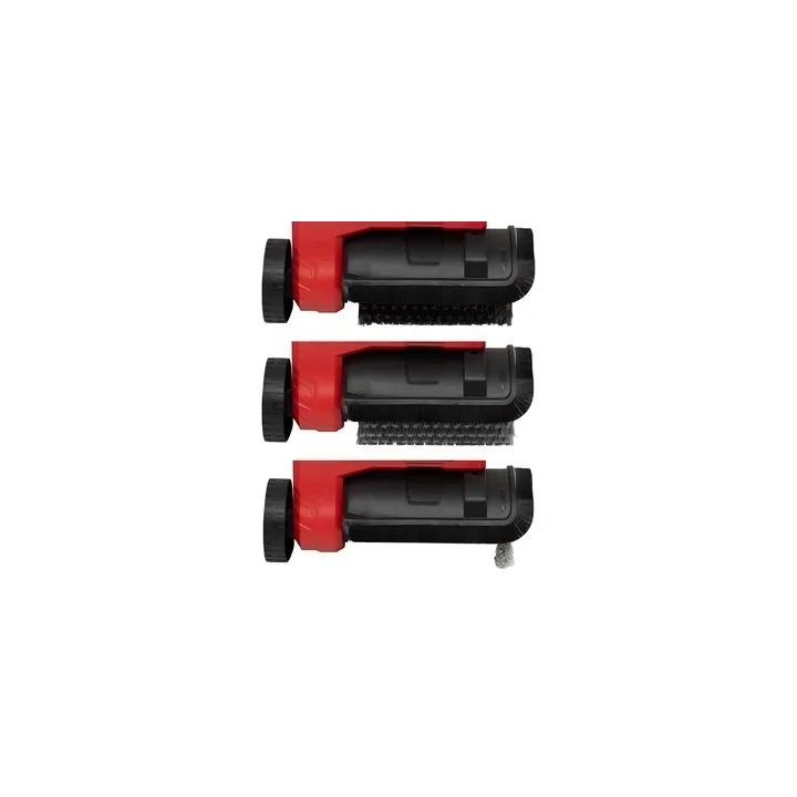 BROSSE DE NETTOYAGE UNIVERSELLE ELECTRIQUE ERB 550 Set pour pierre, béton, bois, WPC, joints