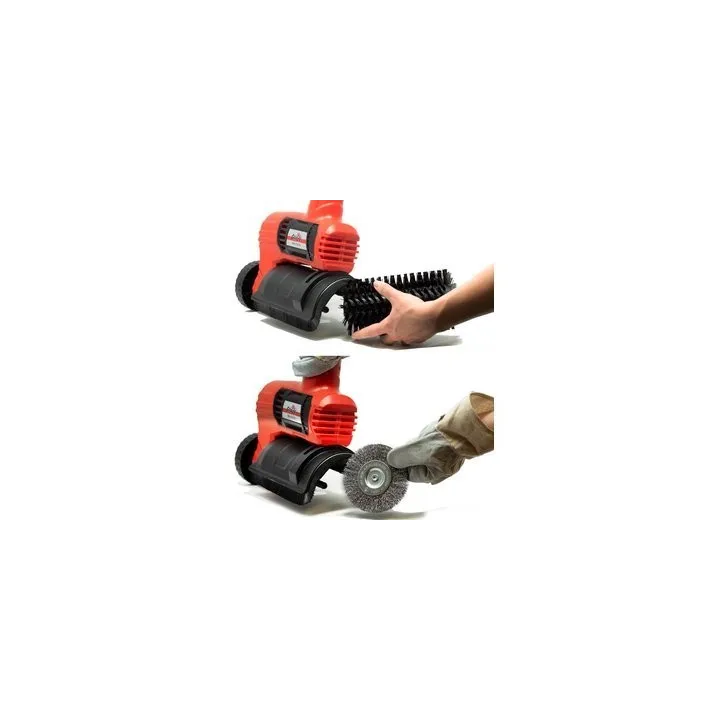 BROSSE DE NETTOYAGE UNIVERSELLE ELECTRIQUE ERB 550 Set pour pierre, béton, joints