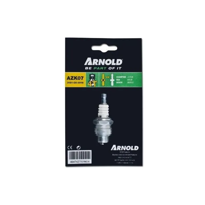 Bougie d'allumage Champion J17LM, emballée ARNOLD - REF: 3121-C5-0018