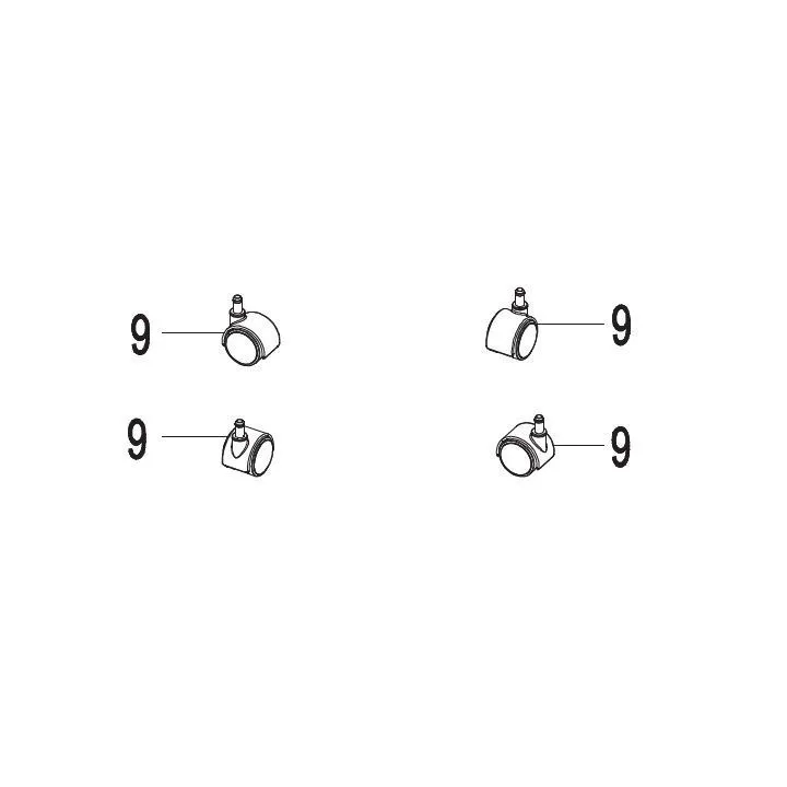 ROULETTES POUR ASPIRATEUR PARKSIDE - REF: 91105579