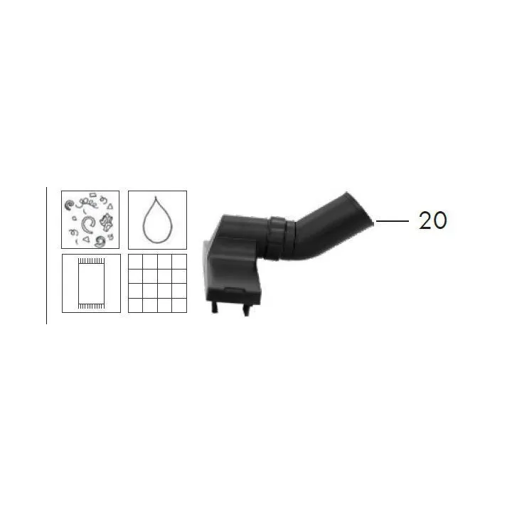 SUCEUR POUR SOL POUR ASPIRATEUR NETTOYEUR PARKSIDE PWS 20 A1 ET PWS 20 B2/C2