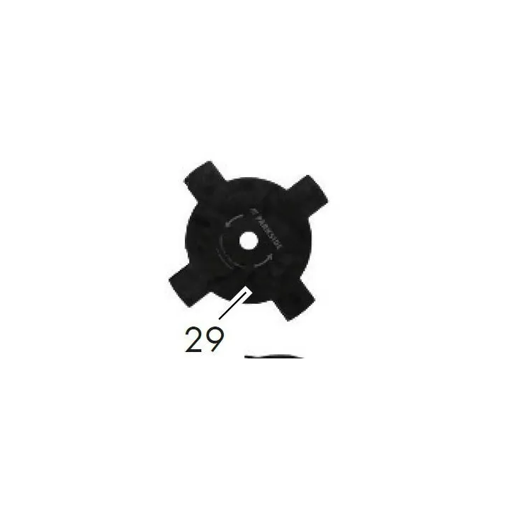 COUTEAU 4 DENTS POUR DEBROUSSAILLEUR PARKSIDE PBS 2 A1 / B2