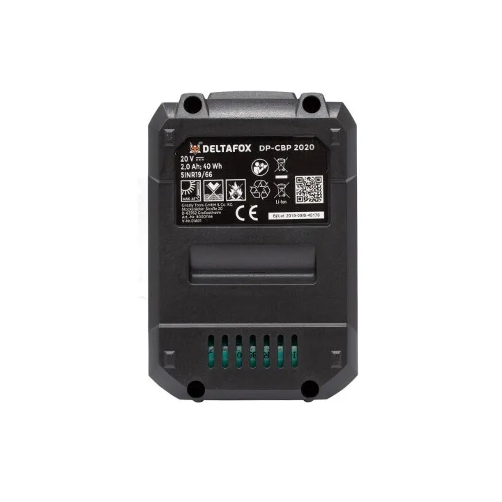 BATTERIE DELTAFOX DP-CBP 20 V 2,0 Ah - REF : 80001146