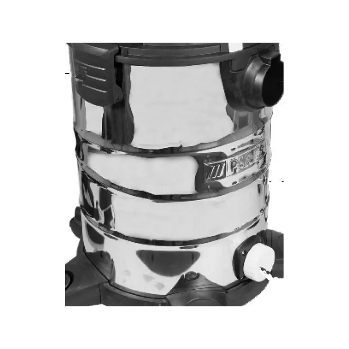CUVE EN ACIER INOXYDABLE POUR ASPIRATEUR PARKSIDE PWD 25 A1