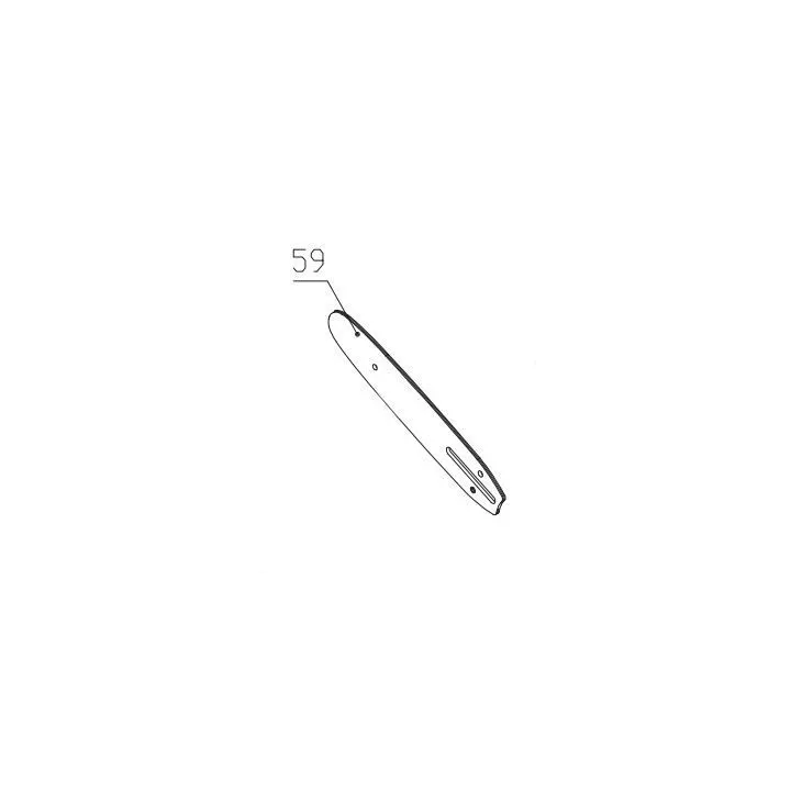 GUIDE OREGON - 25cm POUR TRONCONNEUSE PKSA 20-Li B2