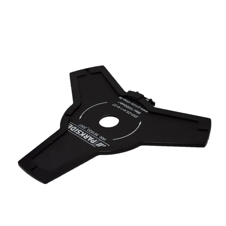 LAME 3 BRANCHES POUR DEBROUSSAILLEUSE THERMIQUE PARKSIDE PBS 2 C3/ D4 ET PBK 4 B3