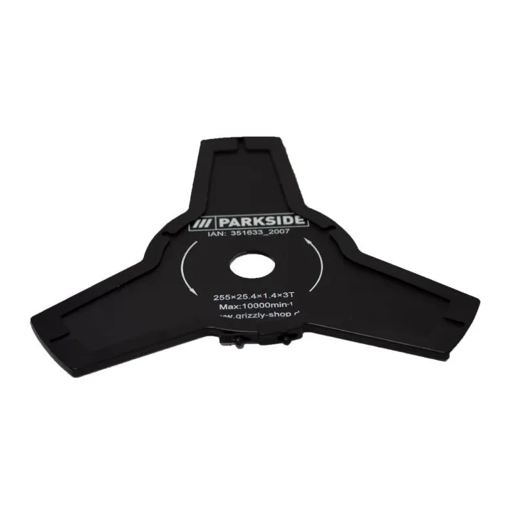 LAME 3 BRANCHES POUR DEBROUSSAILLEUSE THERMIQUE PARKSIDE PBS 2 C3/ D4 ET PBK 4 B3