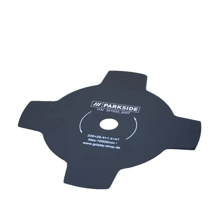 LAME 4 BRANCHES POUR DEBROUSSAILLEUSE THERMIQUE PARKSIDE PBS 2 C3/D4