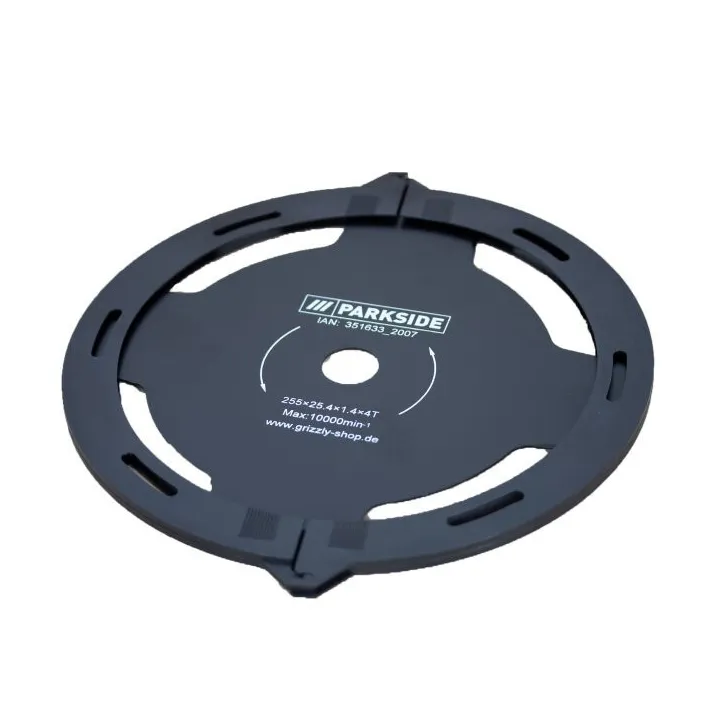 LAME 4 BRANCHES POUR DEBROUSSAILLEUSE THERMIQUE PARKSIDE PBS 2 C3/D4