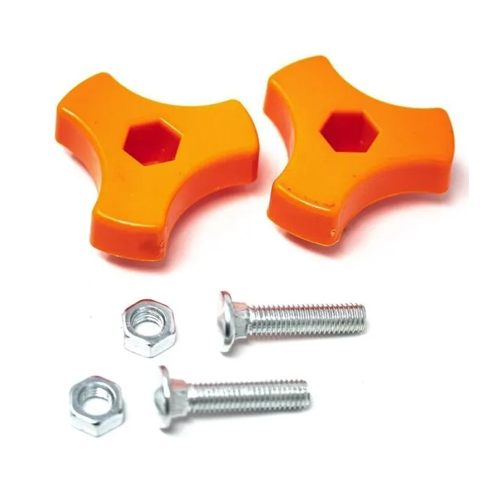Kit de fixation pour barre supérieure pour tondeuse Deltafox DG-CLM 1833 - REF: 911059821