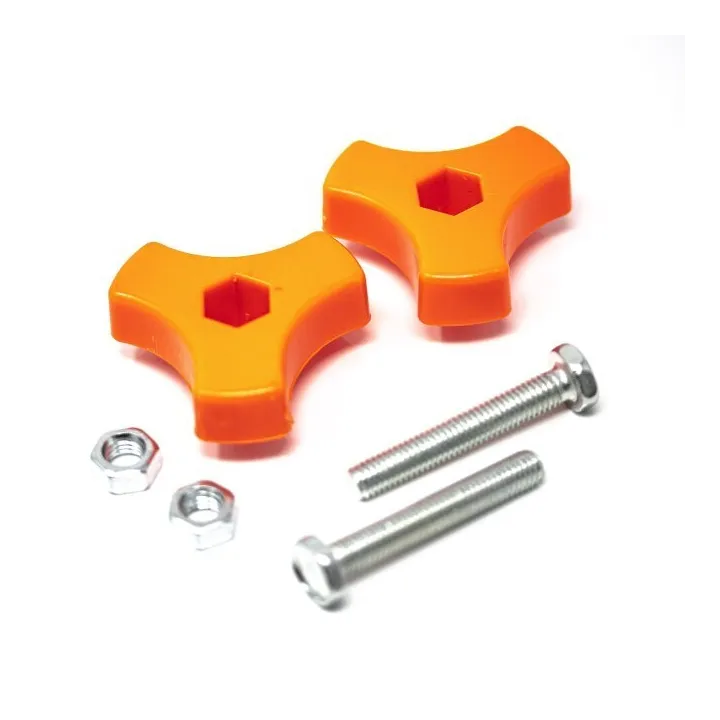 Kit de fixation pour barre inférieure pour tondeuse Deltafox DG-CLM 1833 - REF: 91105980