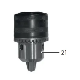MANDRIN POUR PERCEUSE A COLONNE PARKSIDE PTBM 400 A1 - REF: 91103343