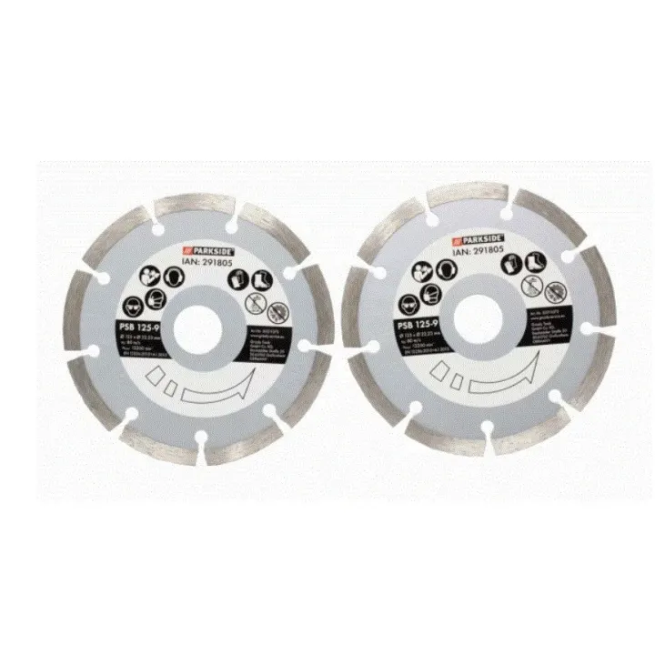 DISQUES DE TRONCONNAGE (X2) POUR RAINUREUSE PARKSIDE PMNF 1350 E4 ET PMNF 1500 A1