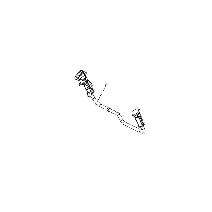 POIGNEE SUPPLEMENTAIRE POUR DEBROUSSAILLEUSE PARKSIDE PBS 2 D4 - REF: 91106196