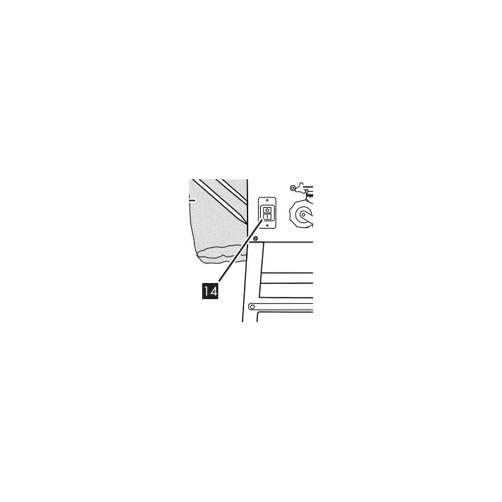 INTERRUPTEUR ON/OFF POUR SCIE CIRCULAIRE SUR TABLE PARKSIDE - REF: 91104952