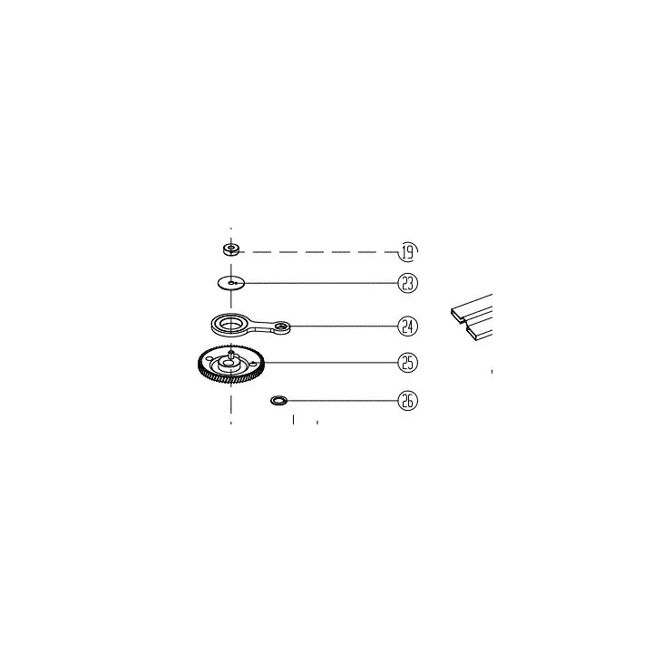REDUCTEUR POUR TAILLE HAIES PARKSIDE PERFORMANCE PPHSA 40 Li A1 - REF: 91106186