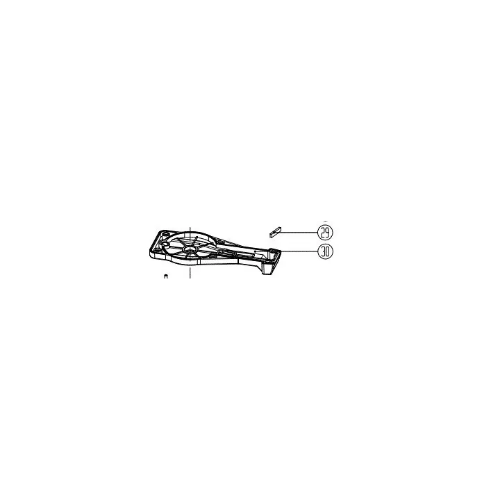 COUVERCLE DE REDUCTEUR POUR TAILLE HAIES PARKSIDE PERFORMANCE PPHSA 40 Li A1 - REF: 91106188