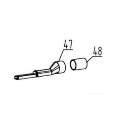 ADAPTATEUR D'ASPIRATION AVEC REDUCTEUR POUR SCIE SAUTEUSE PARKSIDE - REF: 91105855