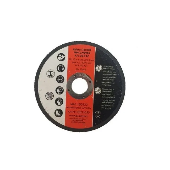 DISQUE DE TRONCONNAGE POUR MEULEUSE D'ANGLE PARKSIDE - REF: 91103210