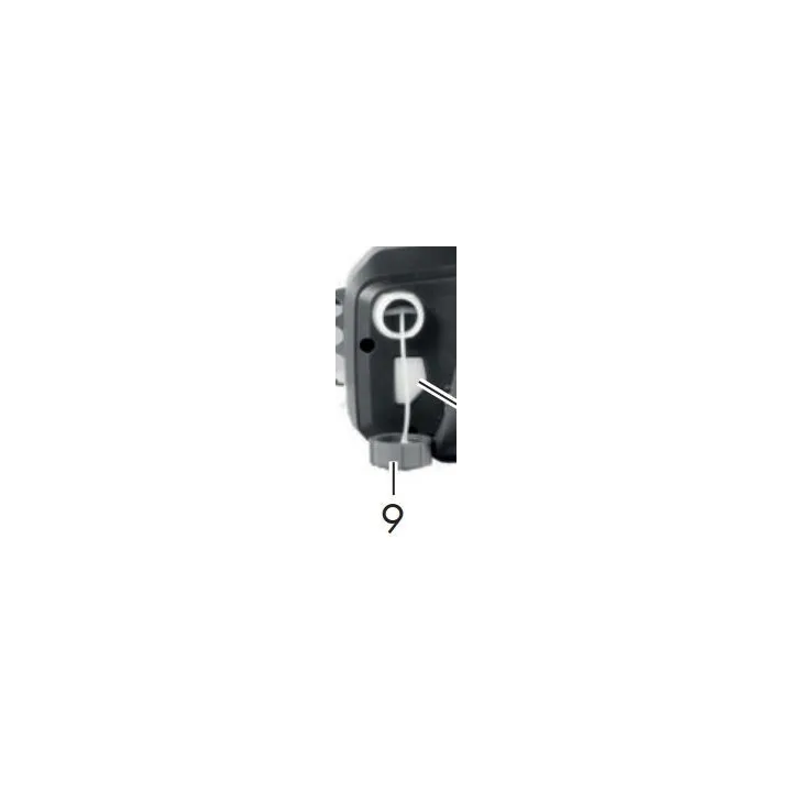 BOUCHON DU RESERVOIR D'HUILE POUR TRONCONNEUSE PARKSIDE PERFORMANCE PPKSA 40 LI A1