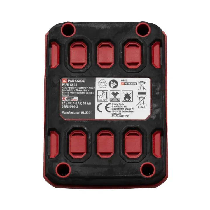 BATTERIE 4 Ah PAPK 12 B1 - 80001261a - 80001262a - REF: 80001265