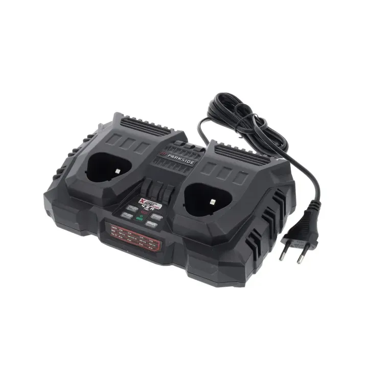 Double chargeur de batterie Parkside 12 V PDSLG 12 A2 pour les batteries de la série Parkside X 12 V Team - REF: 80001293