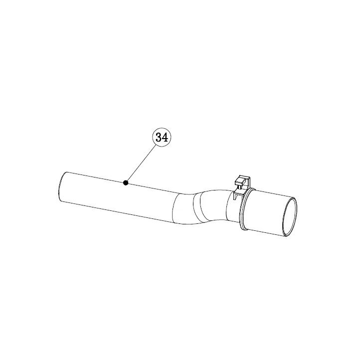ADAPTATEUR D'ASPIRATION POUR PONCEUSE PARKSIDE PPEXS 750 A1 - REF: 91110622