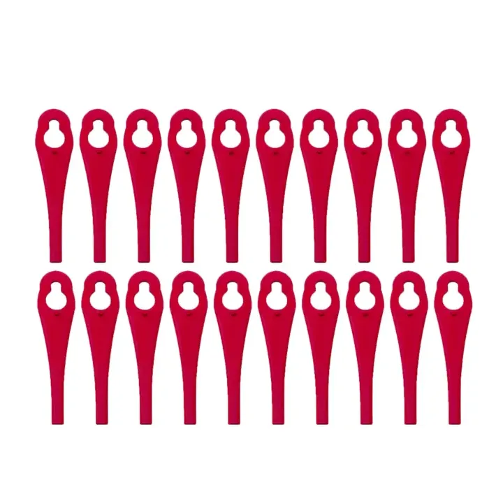 LOT DE 20 PLAQUETTES DE COUPE POUR COUPE BORDURE FLORABEST - REF: 91099406