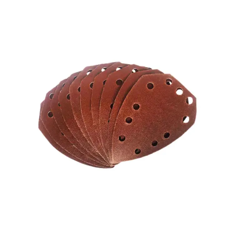 LOT 10 FEUILLES ABRASIVES POUR BOIS (G120) POUR PONCEUSE PARKSIDE - REF: 30211075