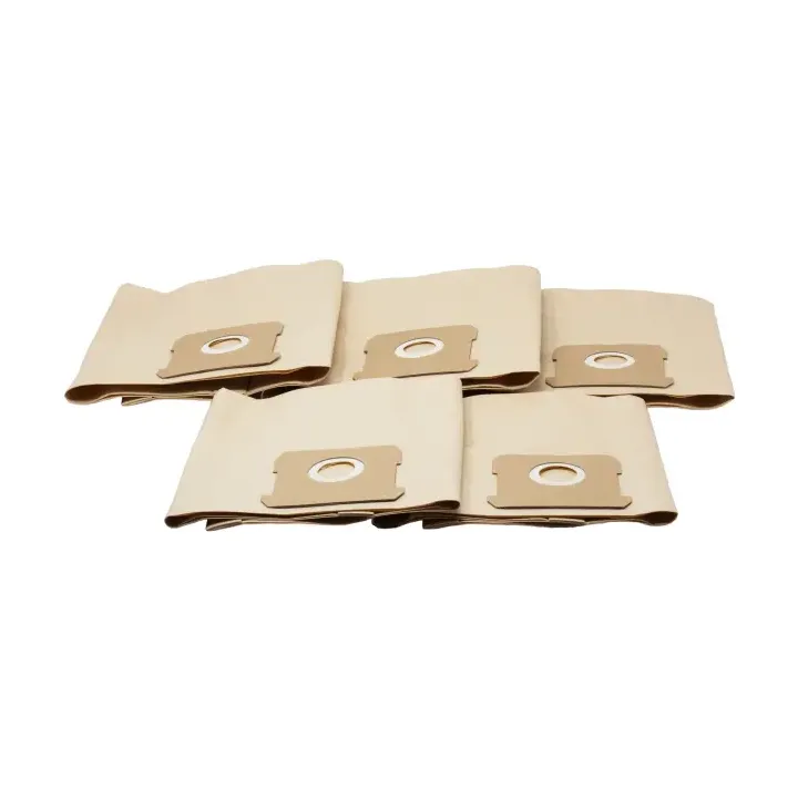 LOT DE 5 SACS EN PAPIER POUR ASPIRATEUR PARKSIDE SANS FIL PNTSA 20 Li A1 - REF: 30250146