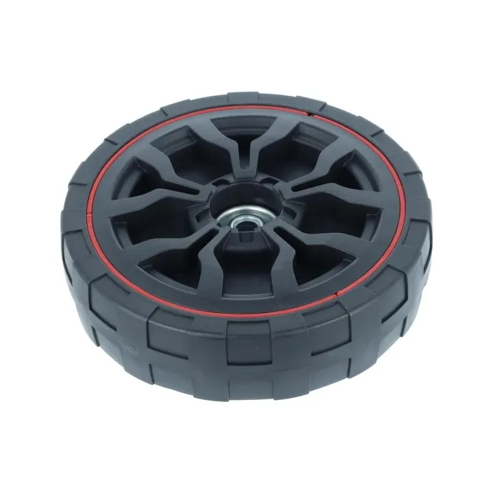 JEU DE ROUES DROITES POUR TONDEUSE THERMIQUE PARKSIDE PBM 132 B1 - REF: 91106179
