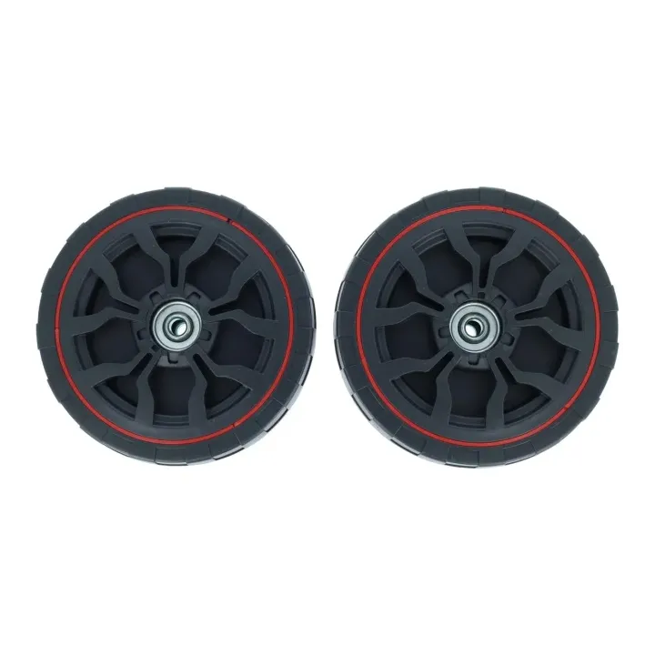JEUX DE ROUES GAUCHE (x2) POUR TONDEUSE PARKSIDE PBM 132 A1/B1 - REF: 91106178
