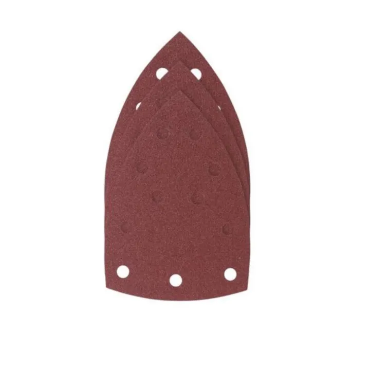 FEUILLES ABRASIVES DELTA 3xK80, 3xK180, 3xK320 POUR PONCEUSES MULTIFONCTIONS PARKSIDE - REF: 91110081