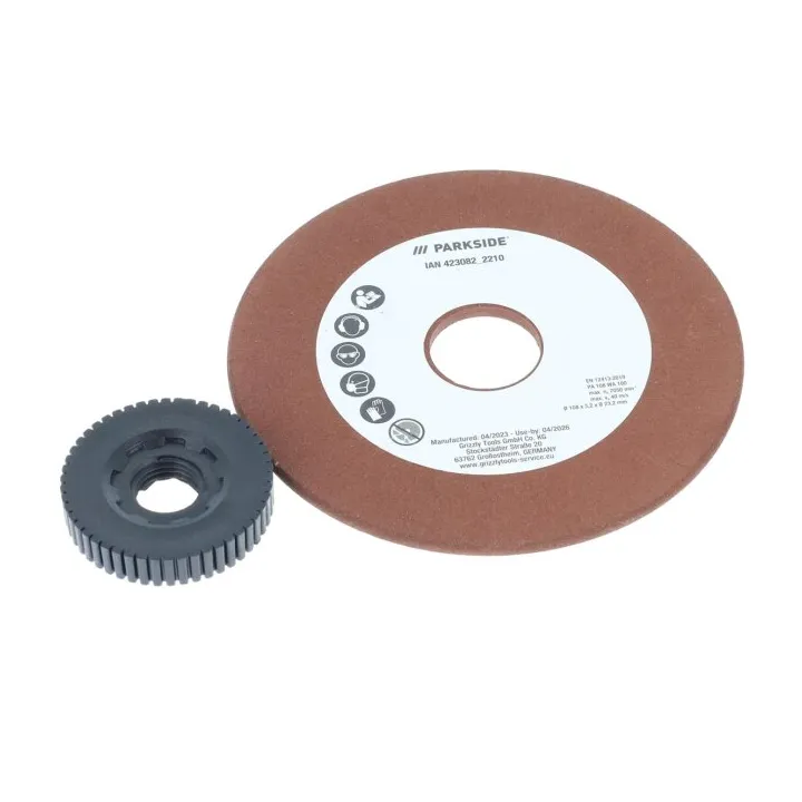 MEULE AVEC ECROU DE SERRAGE POUR AFFUTEUSES SANS FIL PARKSIDE - REF: 91110357