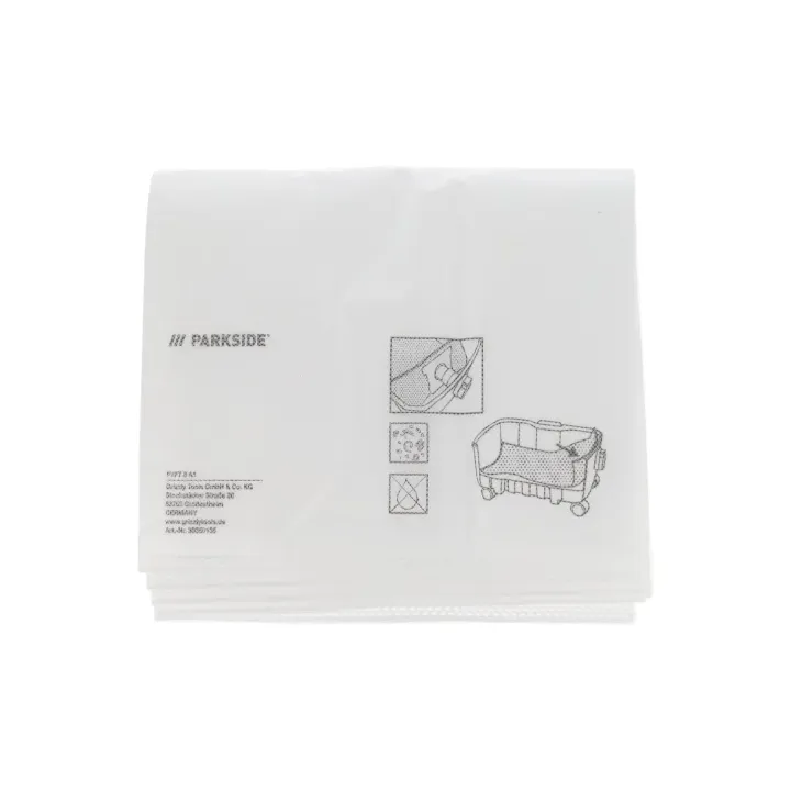 5 X SACS FILTRANTS EN POLAIRES POUR ASPIRATEUR SANS FIL PARKSIDE - REF: 30350135