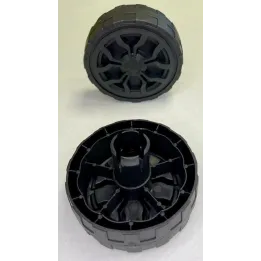 ROUES COMPLETES POUR ASPIRATEURS / SOUFFLEURS DE FEUILLES PARKSIDE - REF: 91120317